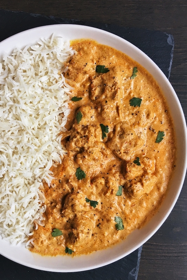 Veganes Butter Chicken